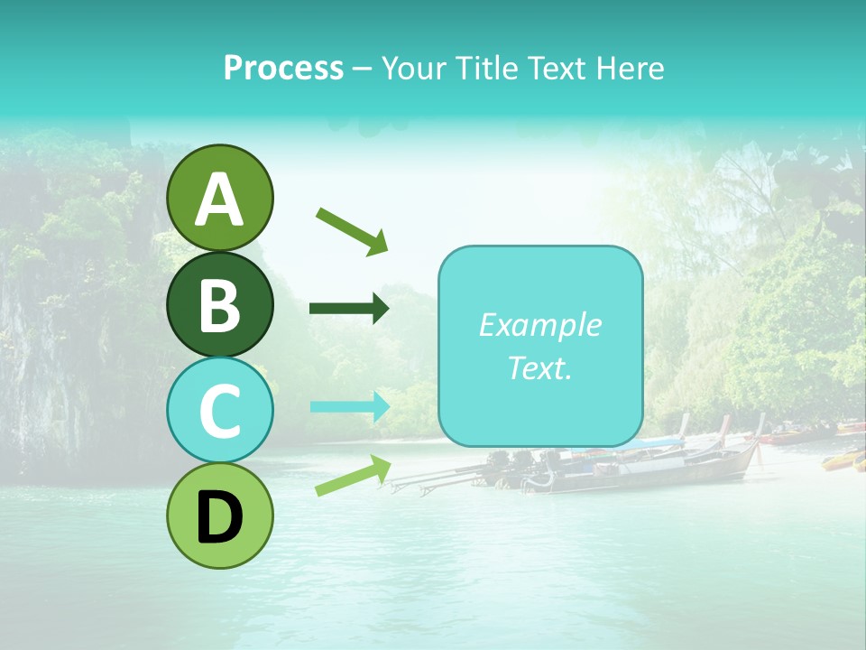 Asian Marine Wave PowerPoint Template