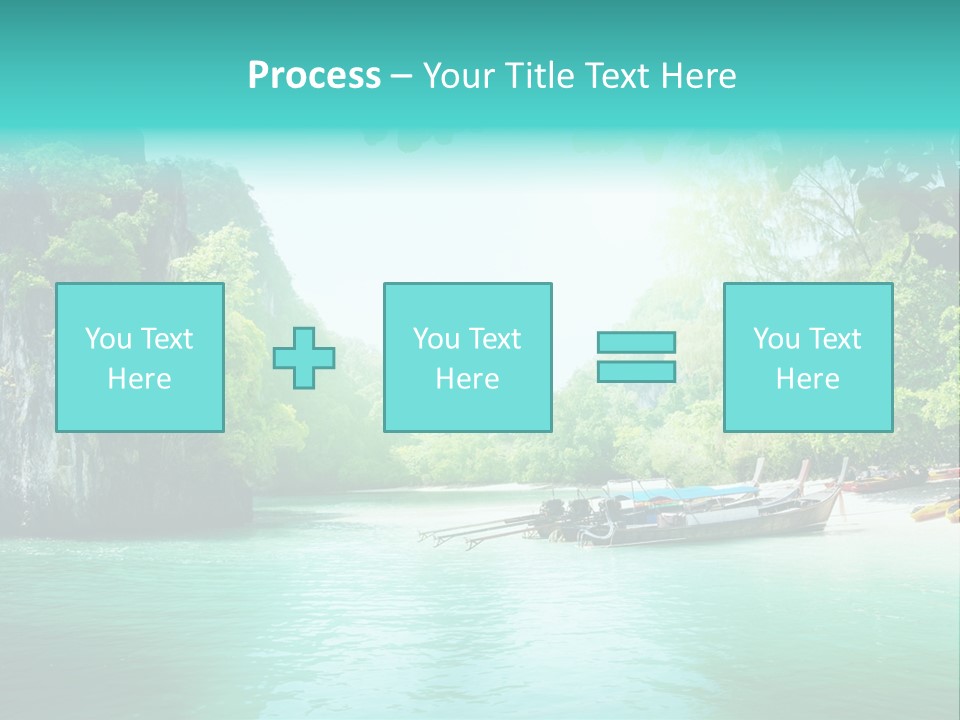 Asian Marine Wave PowerPoint Template