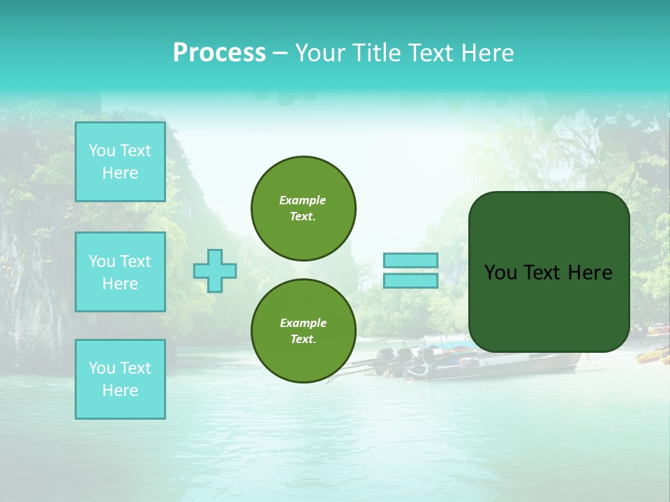 Asian Marine Wave PowerPoint Template
