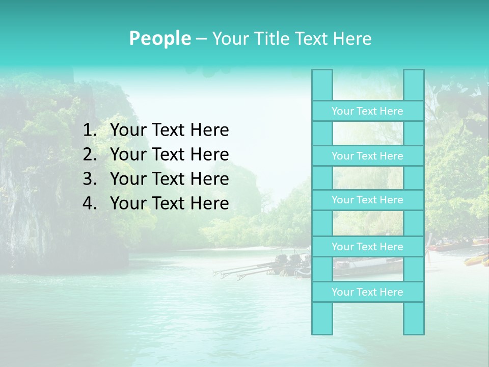 Asian Marine Wave PowerPoint Template