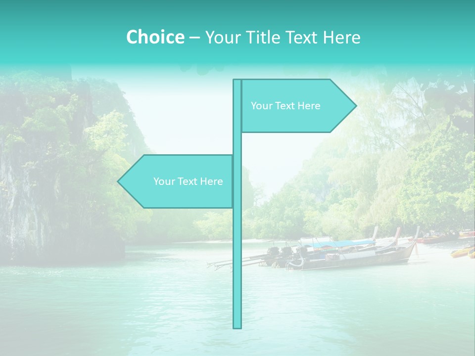 Asian Marine Wave PowerPoint Template