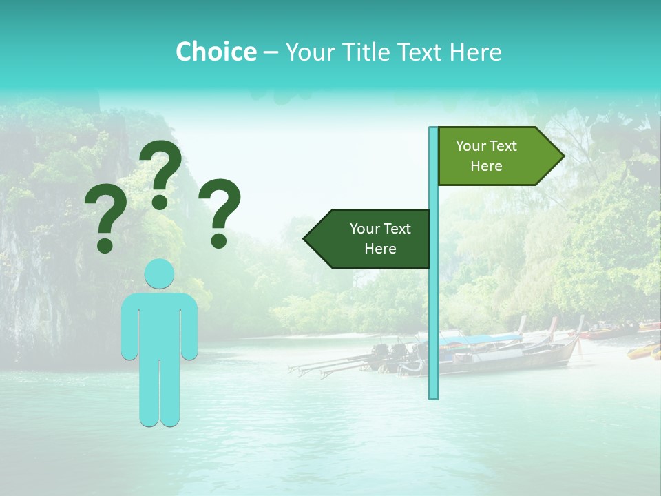 Asian Marine Wave PowerPoint Template