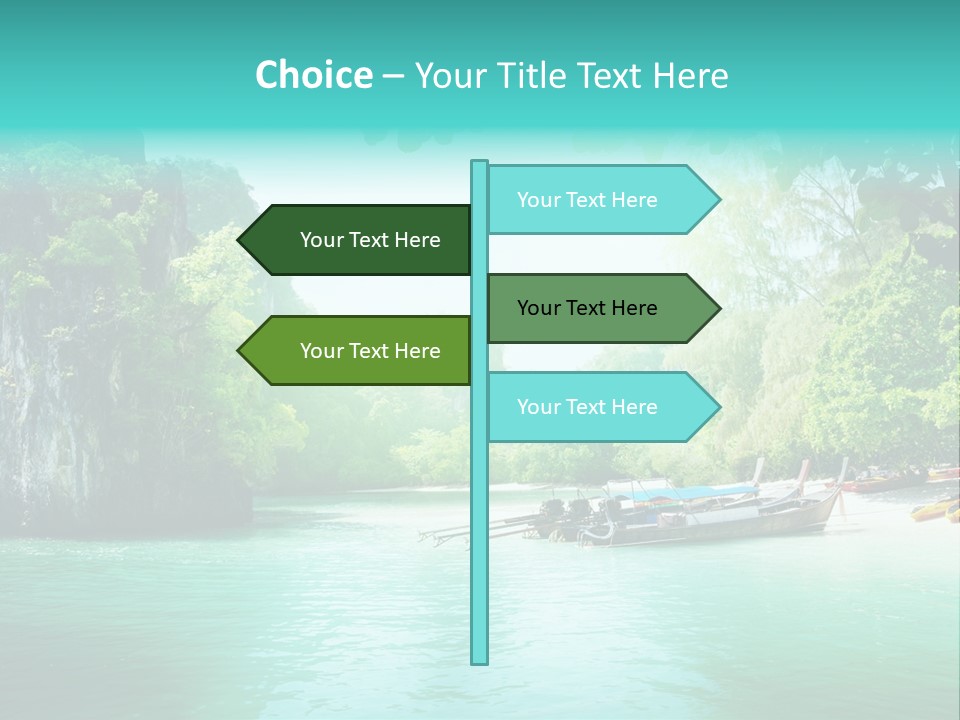 Asian Marine Wave PowerPoint Template