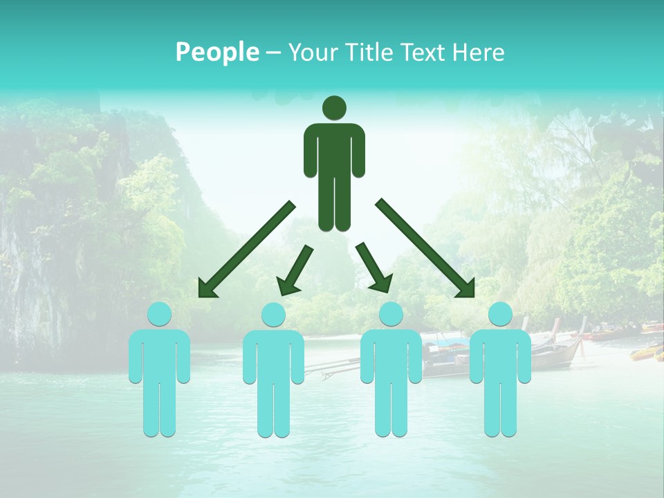 Asian Marine Wave PowerPoint Template