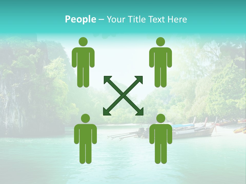 Asian Marine Wave PowerPoint Template