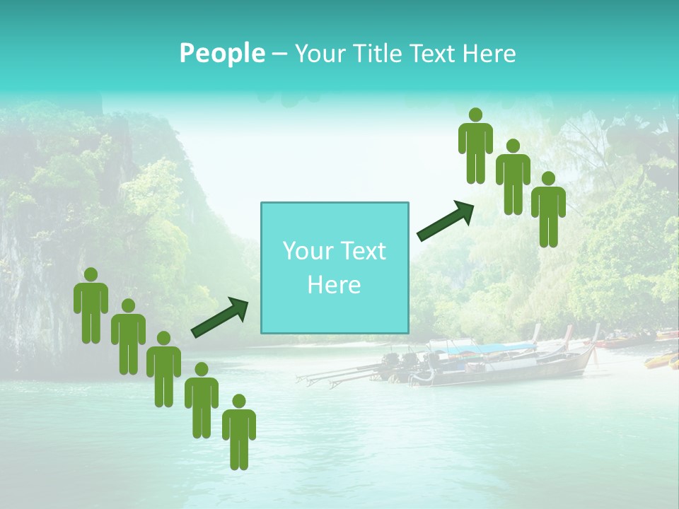 Asian Marine Wave PowerPoint Template