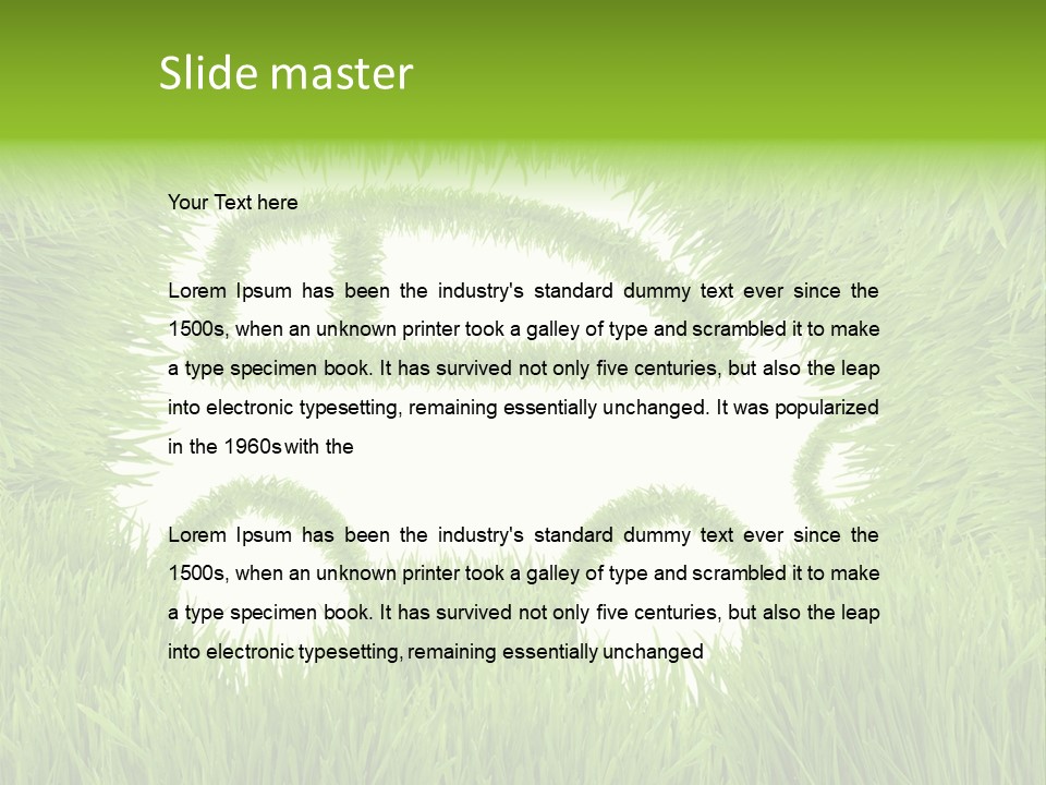 Air Concept Generic PowerPoint Template