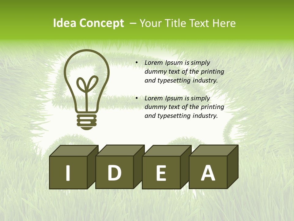 Air Concept Generic PowerPoint Template