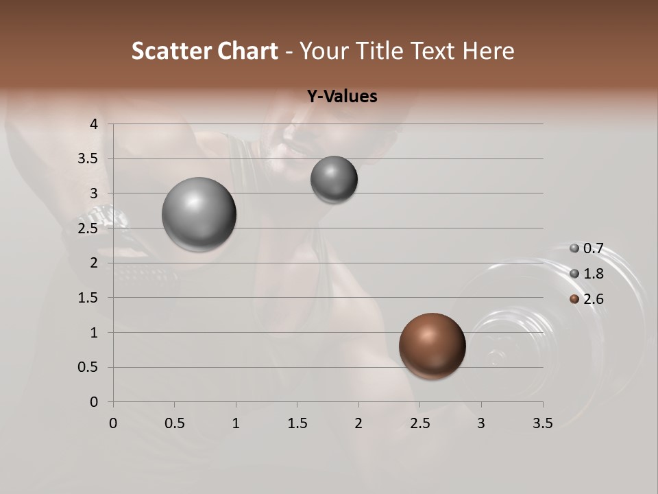 Fit Lifting Black PowerPoint Template