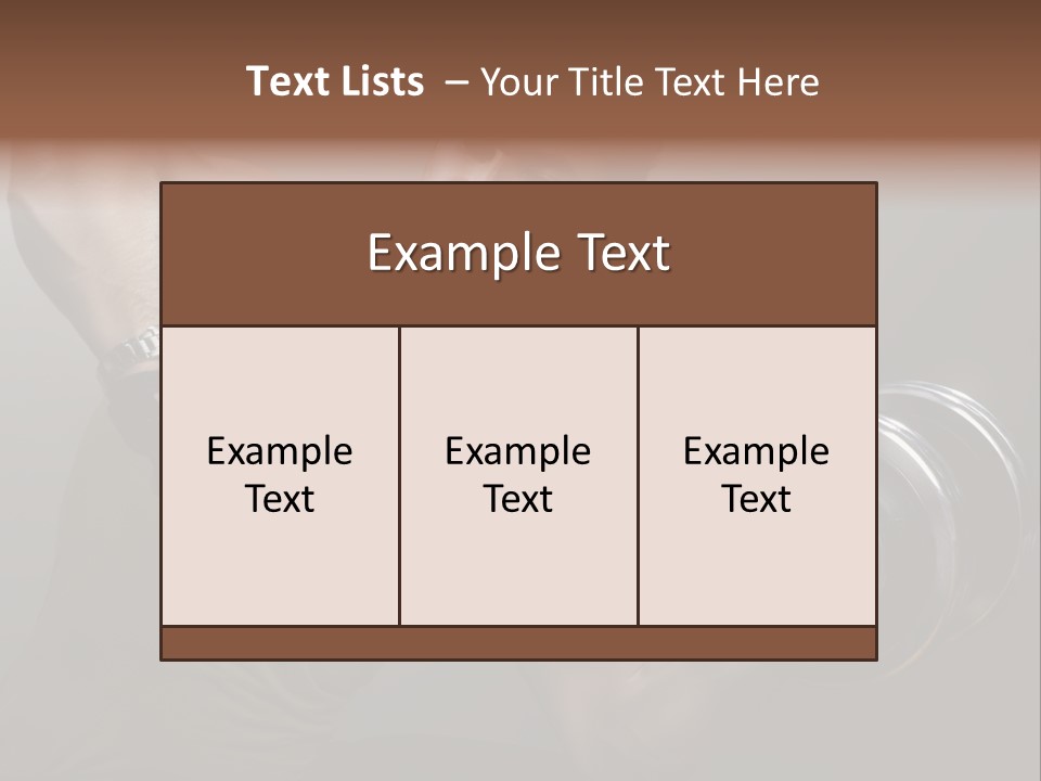 Fit Lifting Black PowerPoint Template