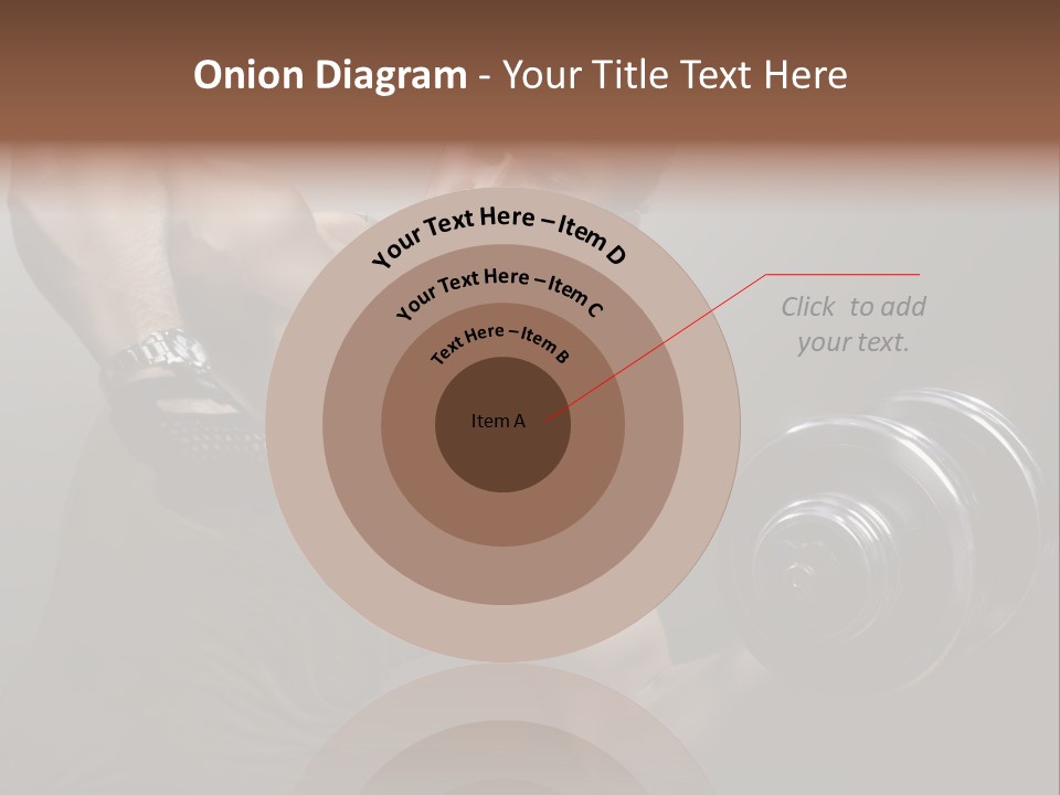 Fit Lifting Black PowerPoint Template