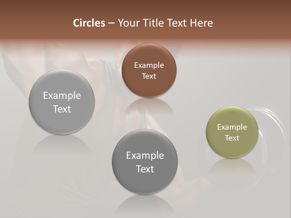 Fit Lifting Black PowerPoint Template