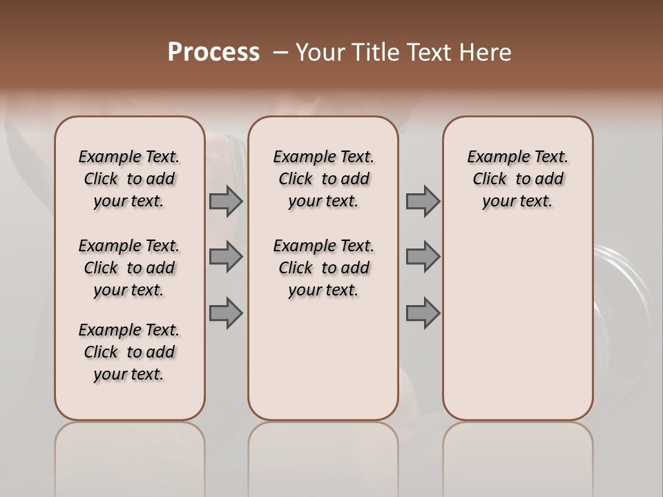 Fit Lifting Black PowerPoint Template