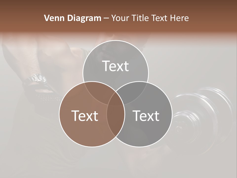 Fit Lifting Black PowerPoint Template