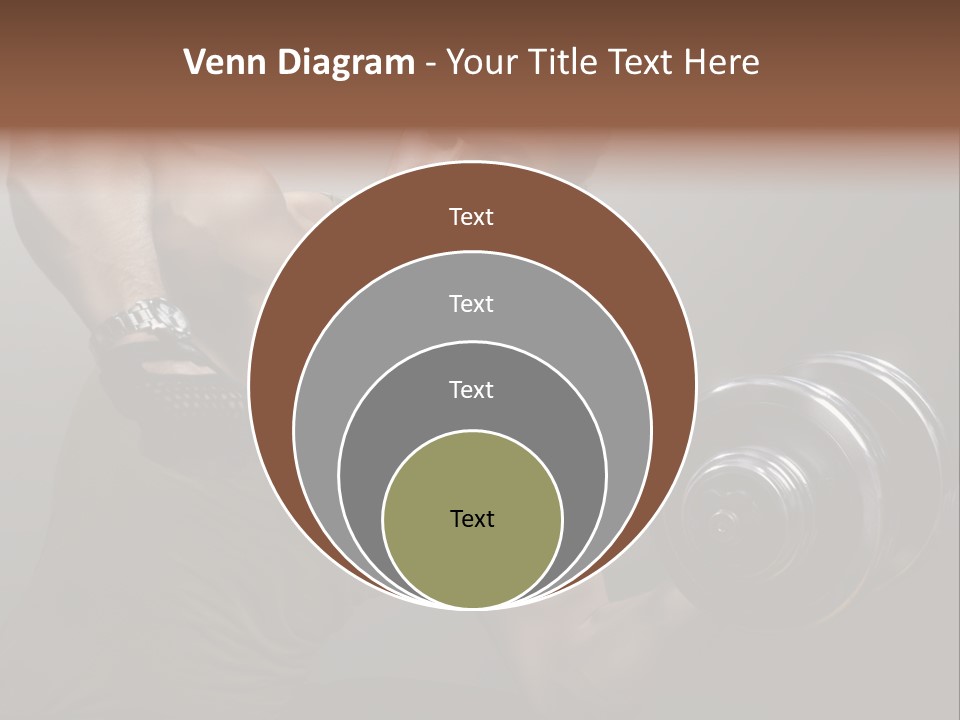 Fit Lifting Black PowerPoint Template