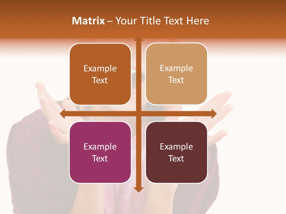 Open School Hand PowerPoint Template