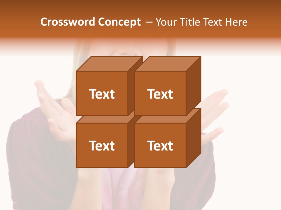 Open School Hand PowerPoint Template
