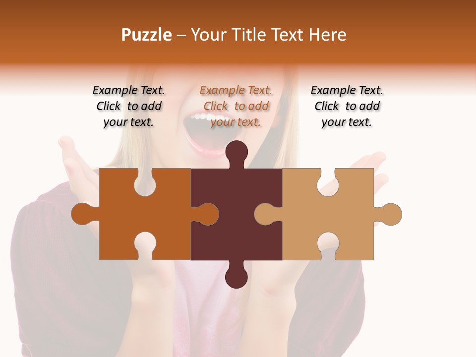 Open School Hand PowerPoint Template