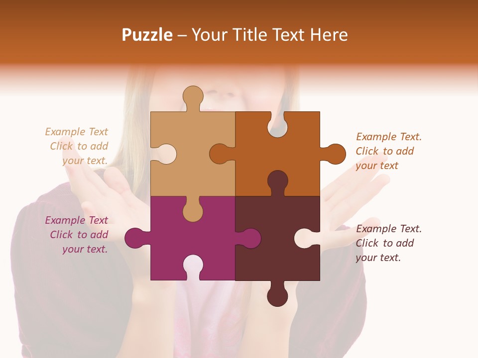 Open School Hand PowerPoint Template