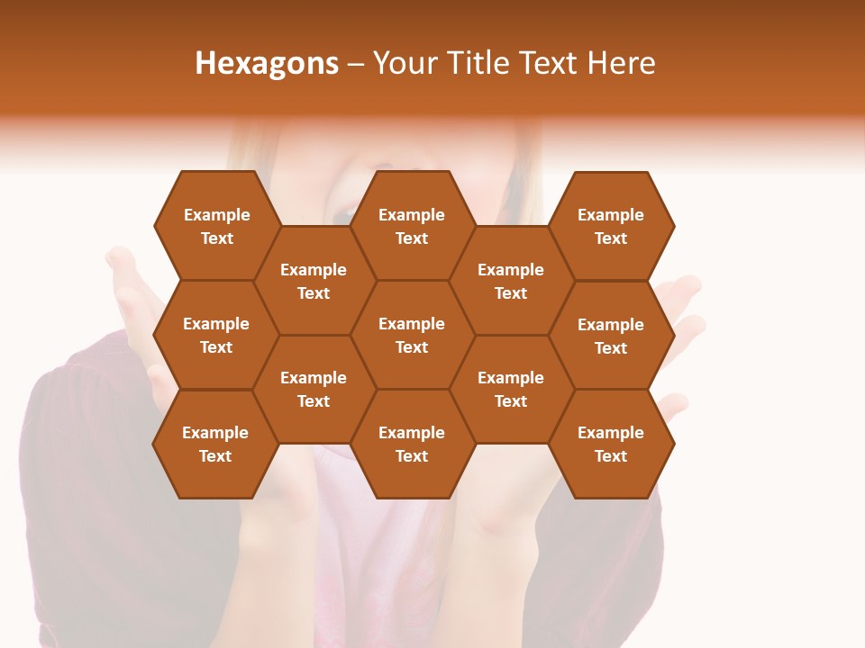 Open School Hand PowerPoint Template