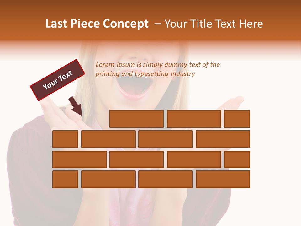 Open School Hand PowerPoint Template