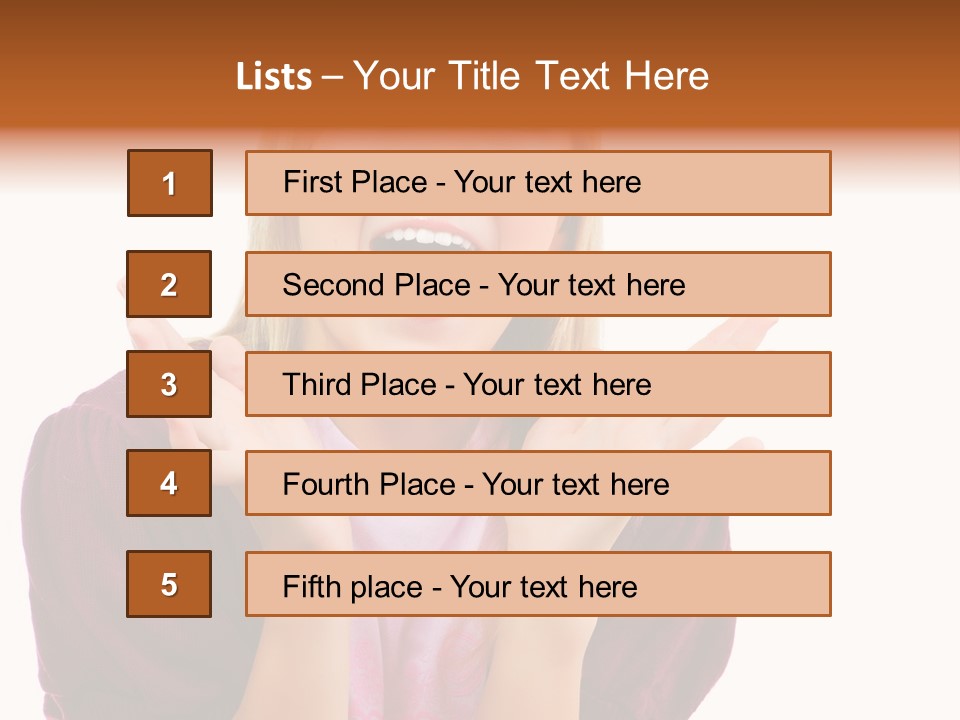 Open School Hand PowerPoint Template