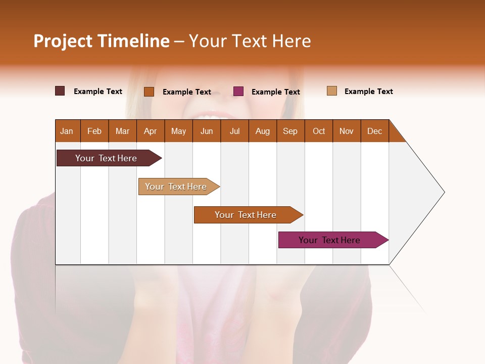 Open School Hand PowerPoint Template