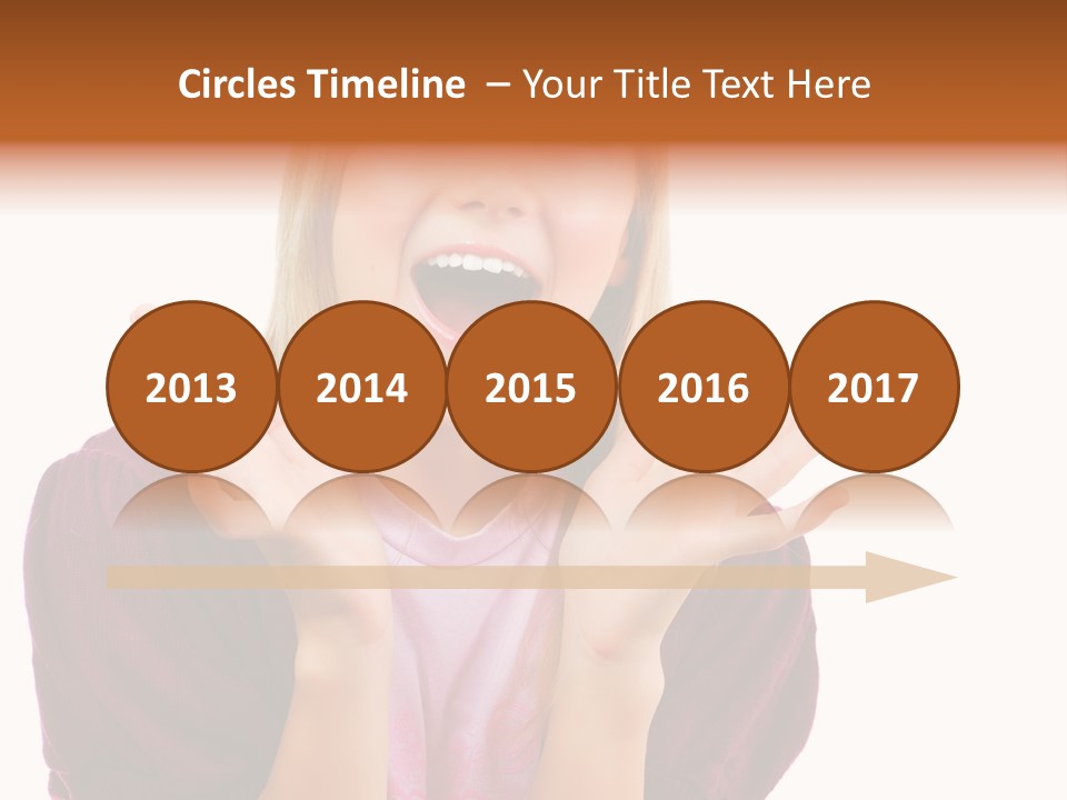 Open School Hand PowerPoint Template