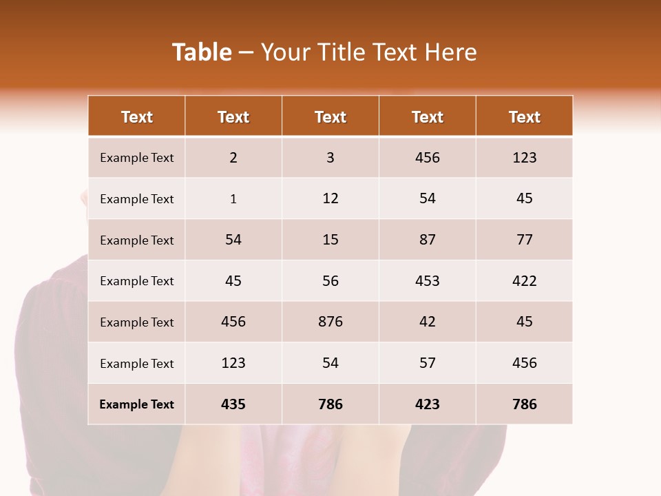 Open School Hand PowerPoint Template