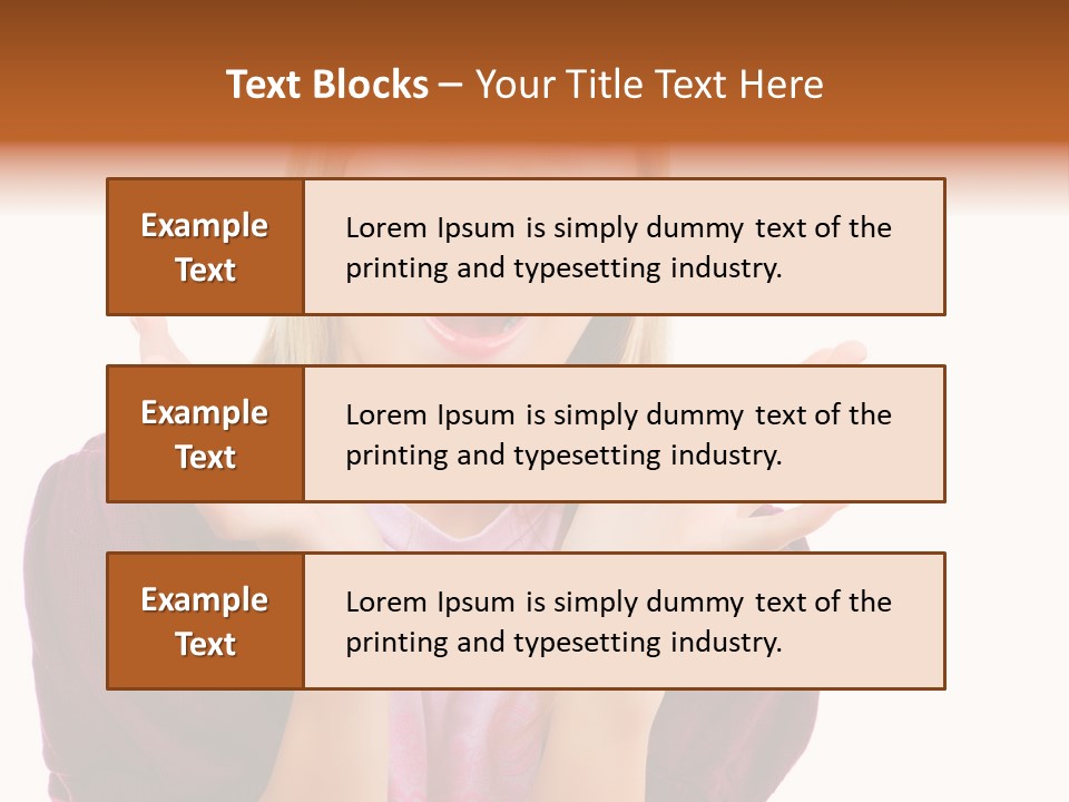 Open School Hand PowerPoint Template