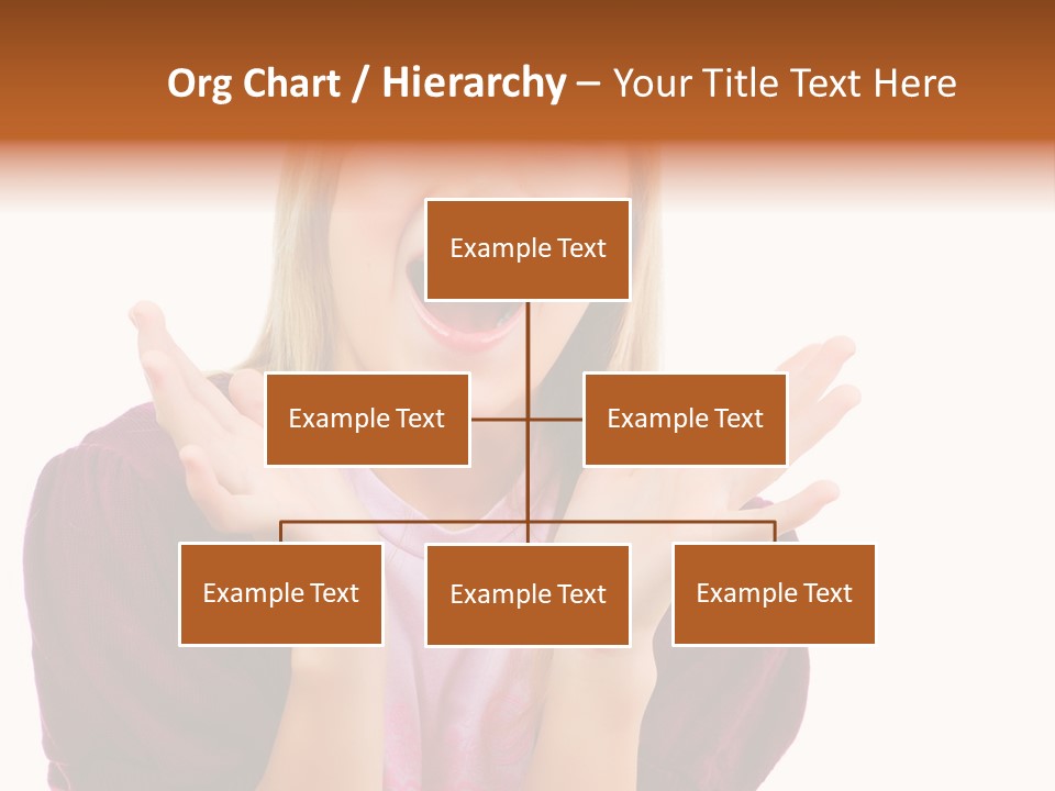 Open School Hand PowerPoint Template