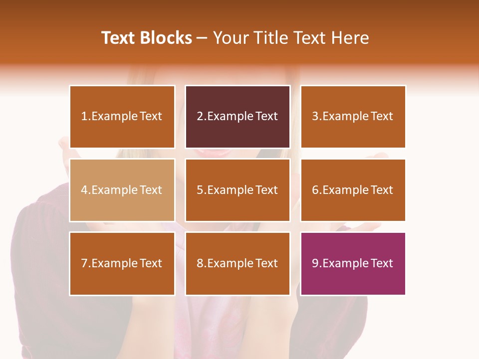 Open School Hand PowerPoint Template