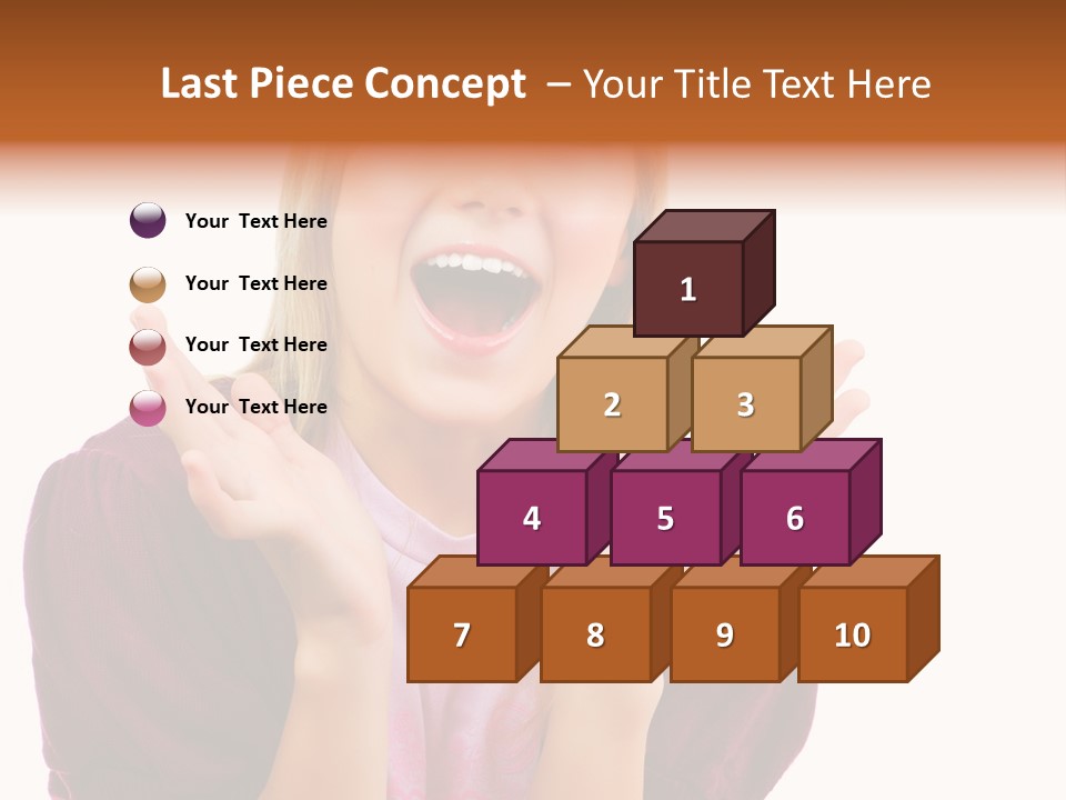 Open School Hand PowerPoint Template