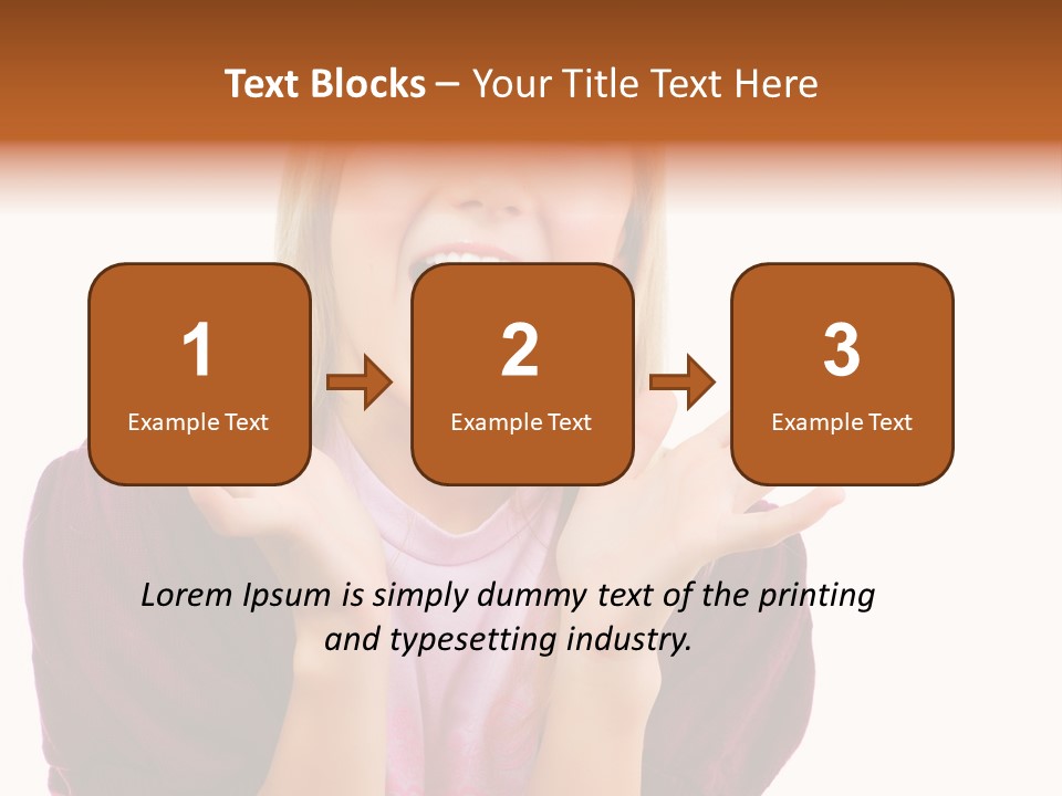 Open School Hand PowerPoint Template