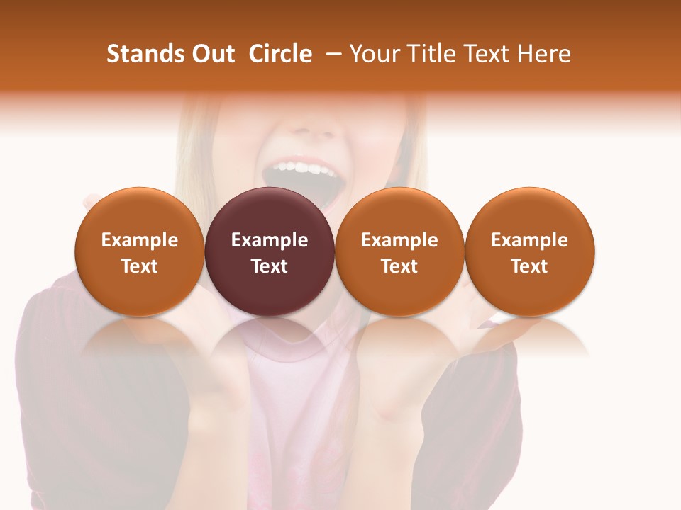 Open School Hand PowerPoint Template