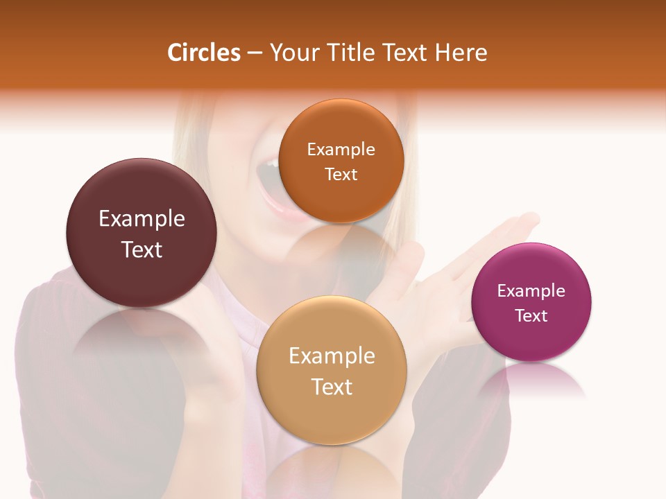 Open School Hand PowerPoint Template