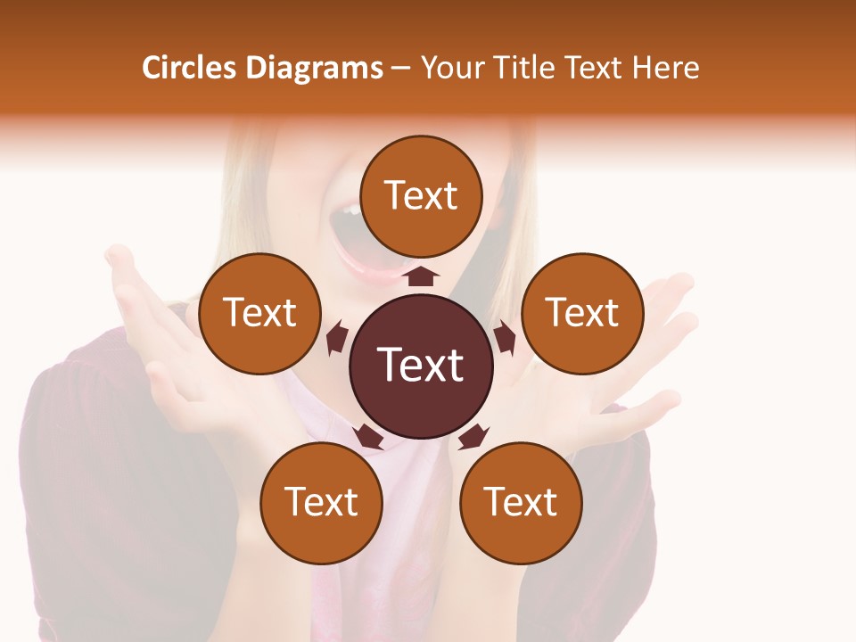 Open School Hand PowerPoint Template