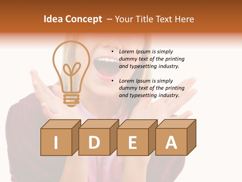 Open School Hand PowerPoint Template