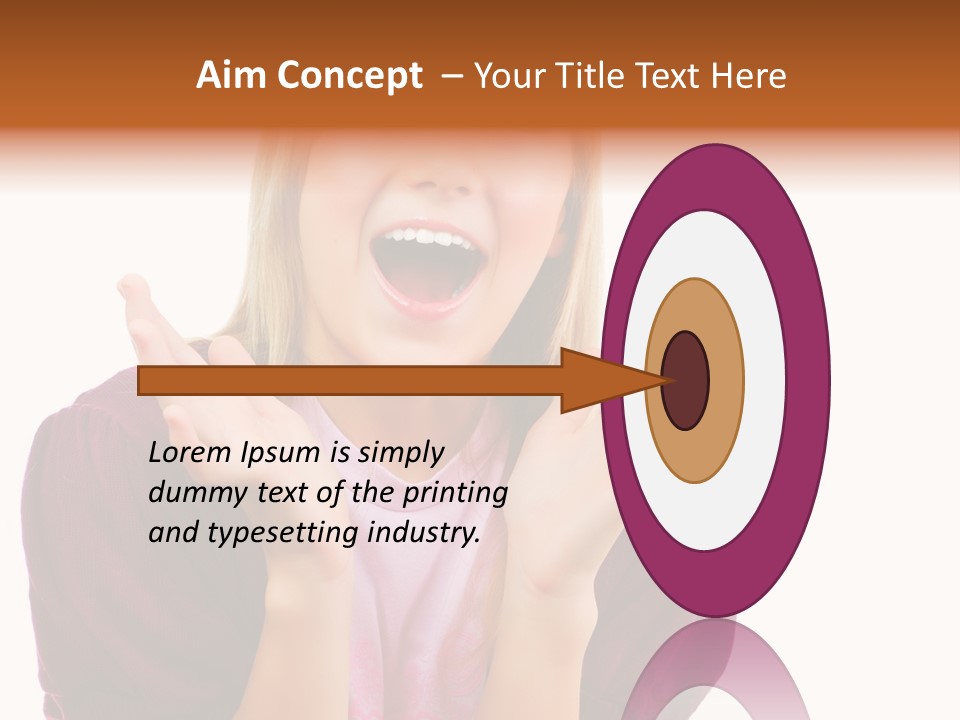 Open School Hand PowerPoint Template