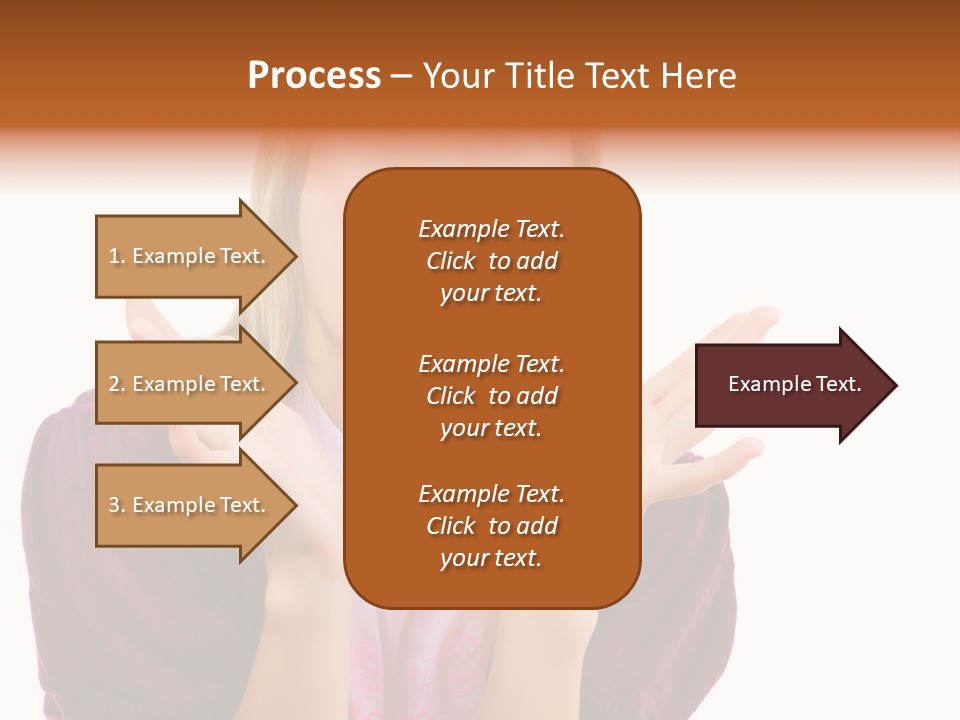 Open School Hand PowerPoint Template