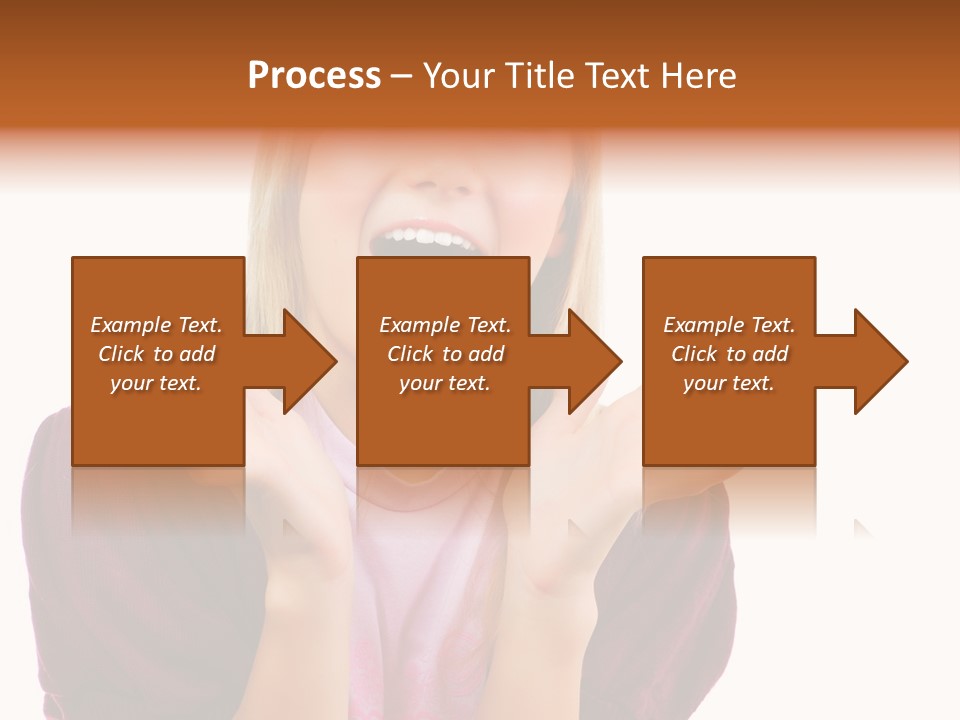 Open School Hand PowerPoint Template