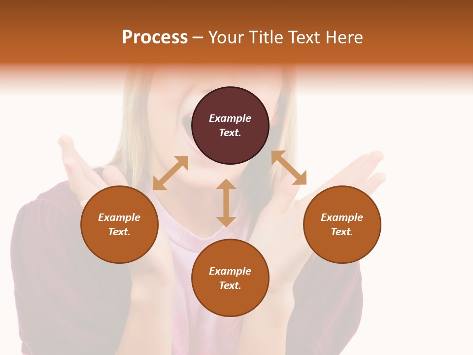Open School Hand PowerPoint Template