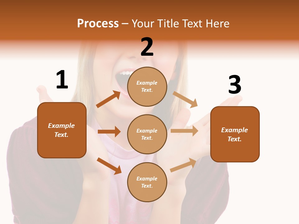 Open School Hand PowerPoint Template
