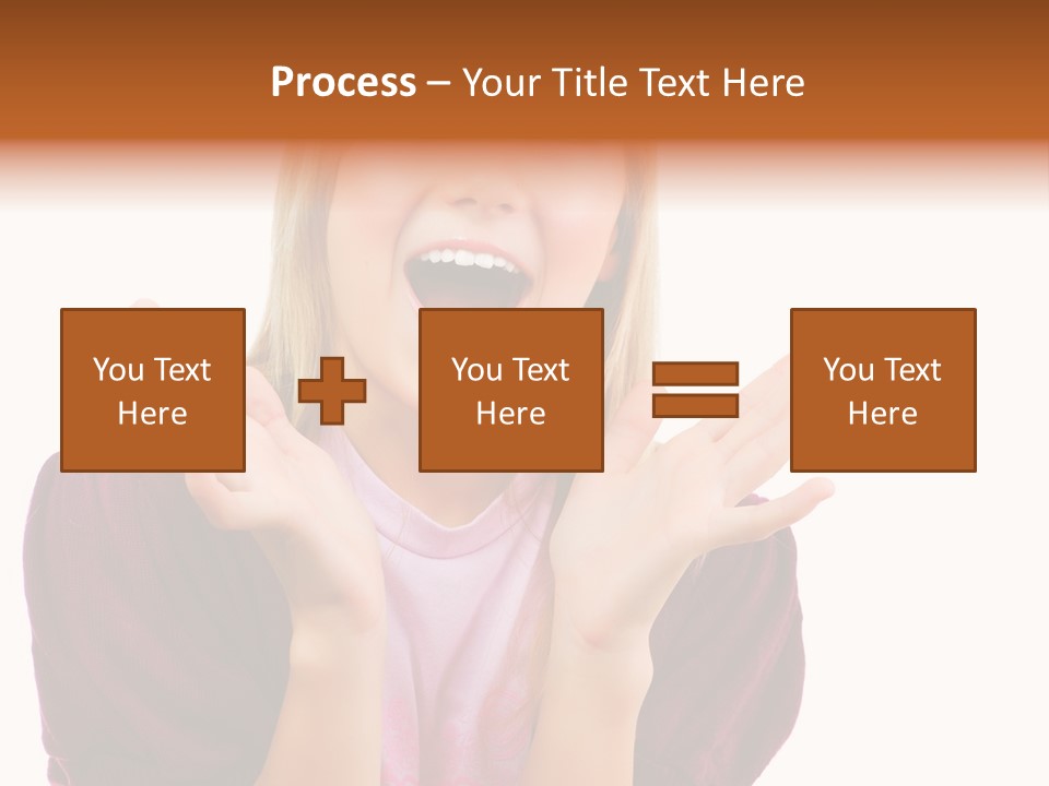 Open School Hand PowerPoint Template