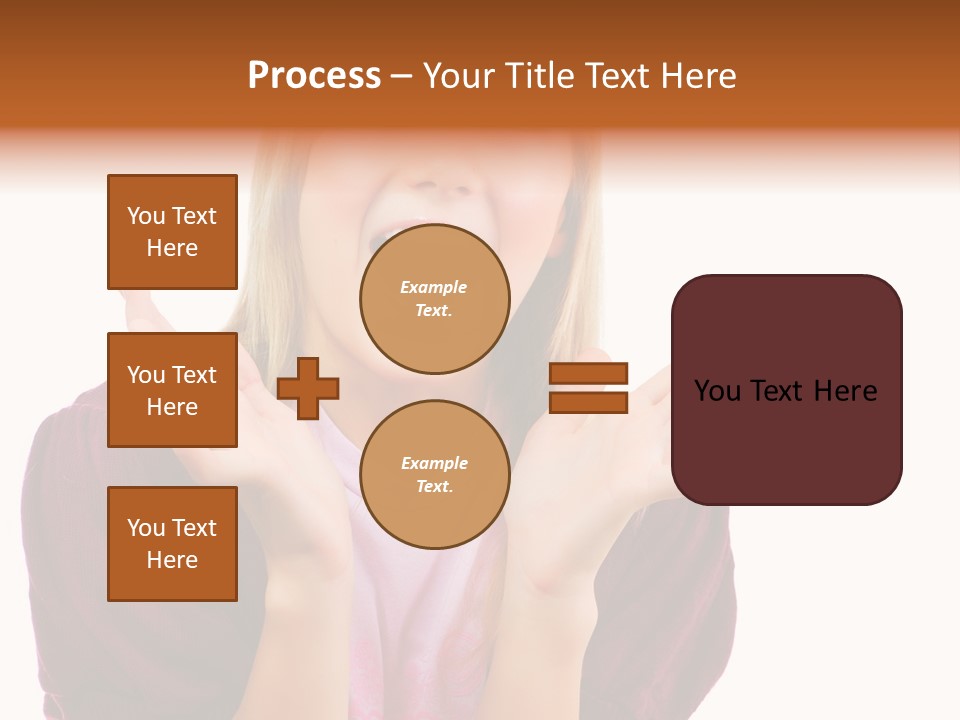 Open School Hand PowerPoint Template