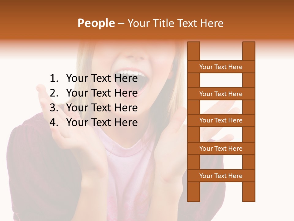 Open School Hand PowerPoint Template