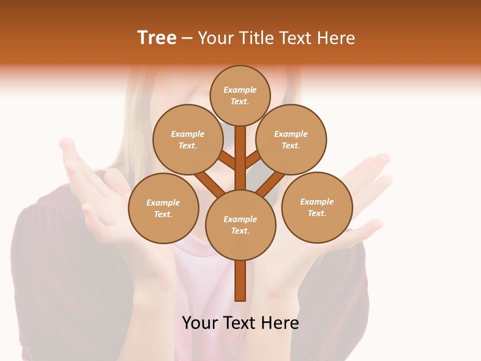 Open School Hand PowerPoint Template