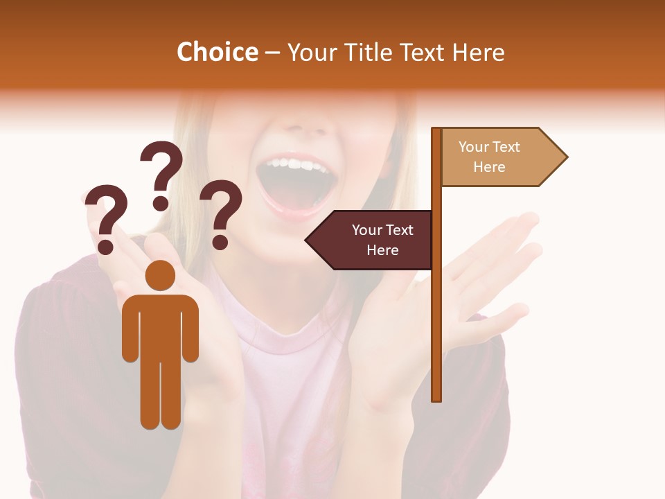 Open School Hand PowerPoint Template