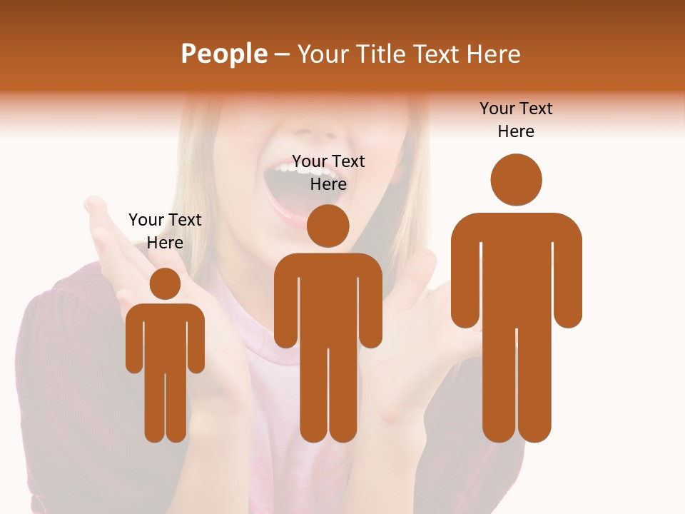 Open School Hand PowerPoint Template