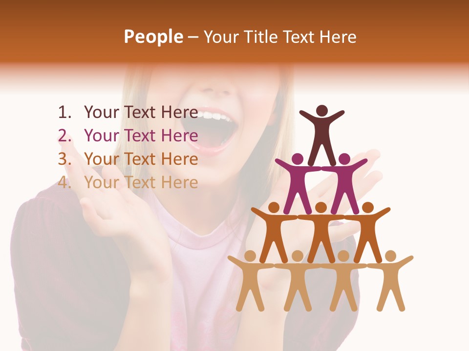 Open School Hand PowerPoint Template